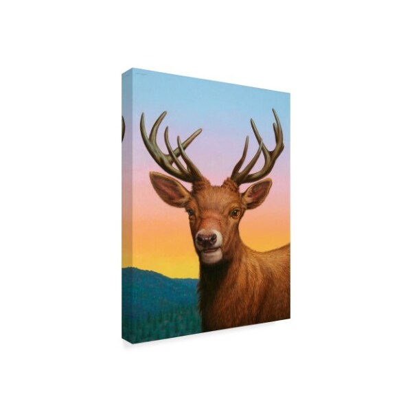 James W. Johnson 'Reddeer' Canvas Art,24x32